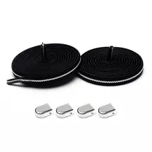 Elastic No Tie Shoe Laces 1 Pair #3