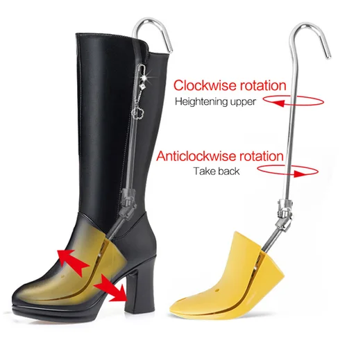 Imagen 2 del producto Árboles de zapatos para botas, expansor moldeador de árbol, ensanchador de zapatos profesional, botas de tacón alto