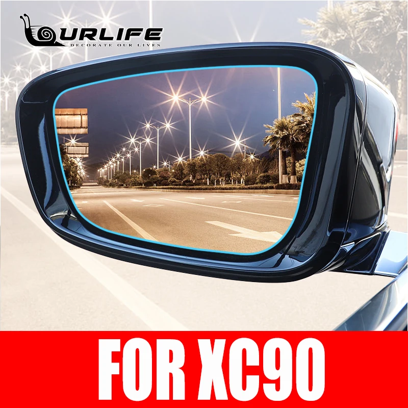 

For VOLVO XC90 XC 90 2016 2017 2018 2019 2020 Full Cover Protective Film Rearview Rainproof Anti-Fog Accessories Car Stickers