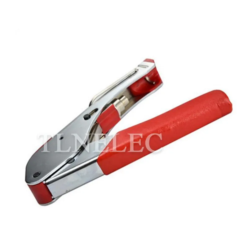 

1Pcs Multi-functional Coaxial Crimper Compression Coaxial Cable Crimping Tool Coaxial Cable Stripper Hand Tool