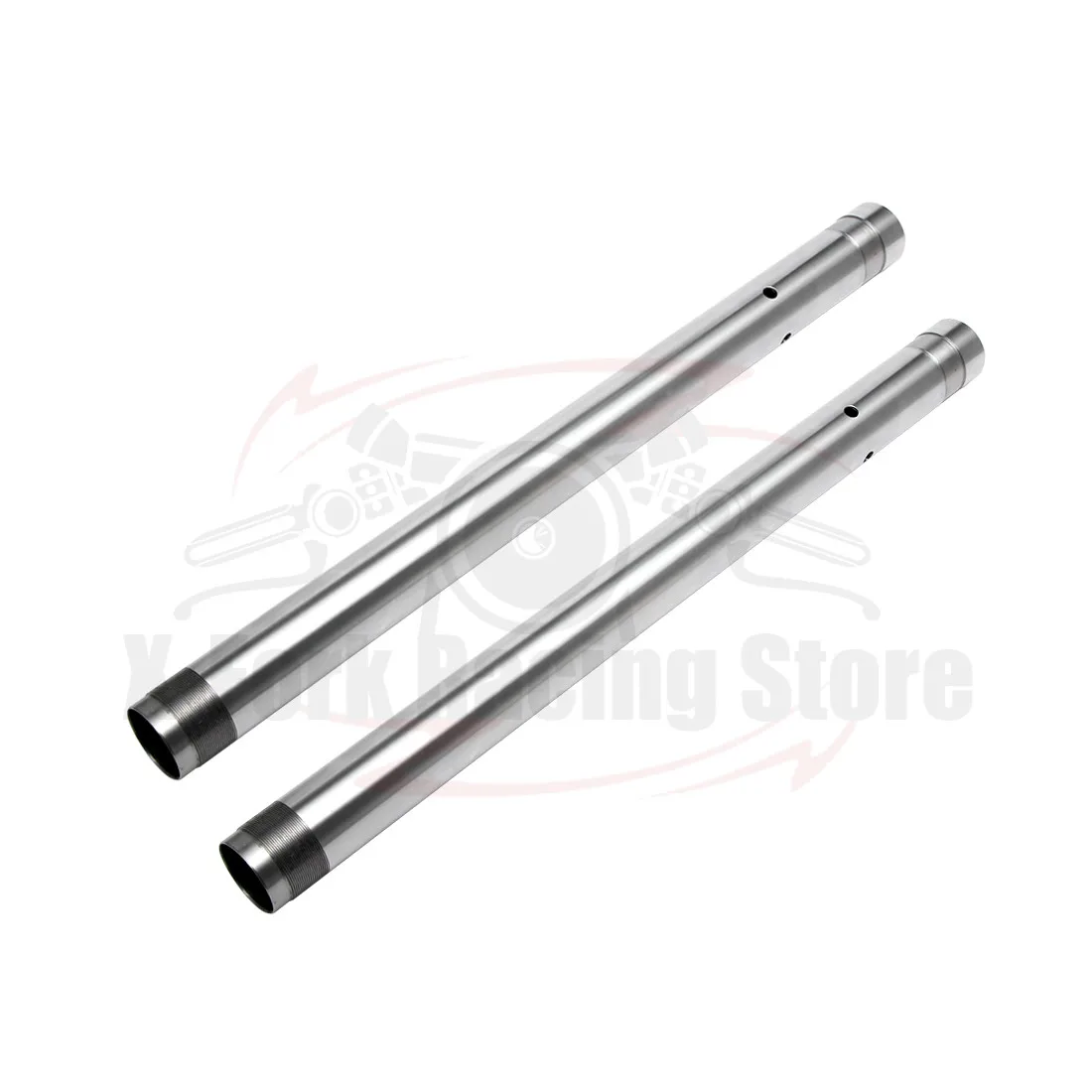 Front Fork Inner Tubes Fork Pipes Silver Pair For TRIUMPH Street Triple 765 RS 2017-2019 2018 41x530mm