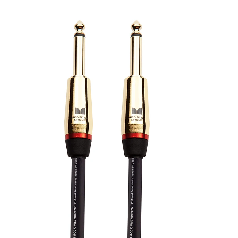 Original MASTER PROLINK ROCK INSTRUMENT CABLE ROCK Rock Electronic Guitar Noise Reduction Connector Straight/ Angle Plug