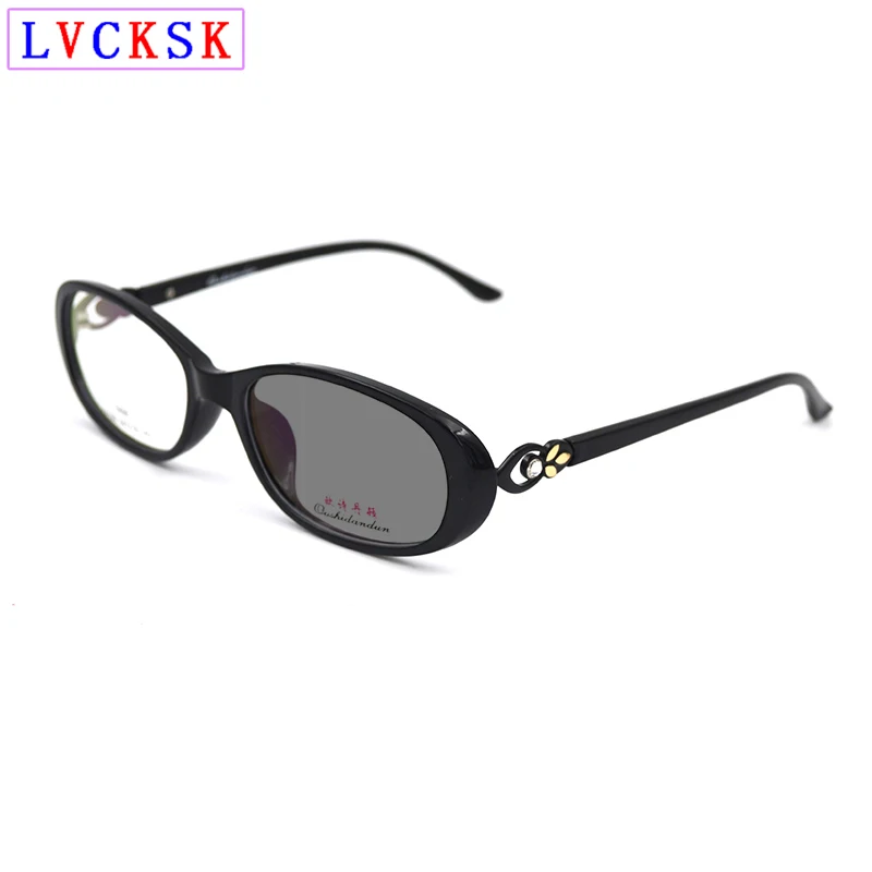 

Fashion Women Photochromic Reading Sunglasses Female Retro Oval Frame Presbyopia Glasses Magnifier Diamond Temple +1.0~+4.0 N5