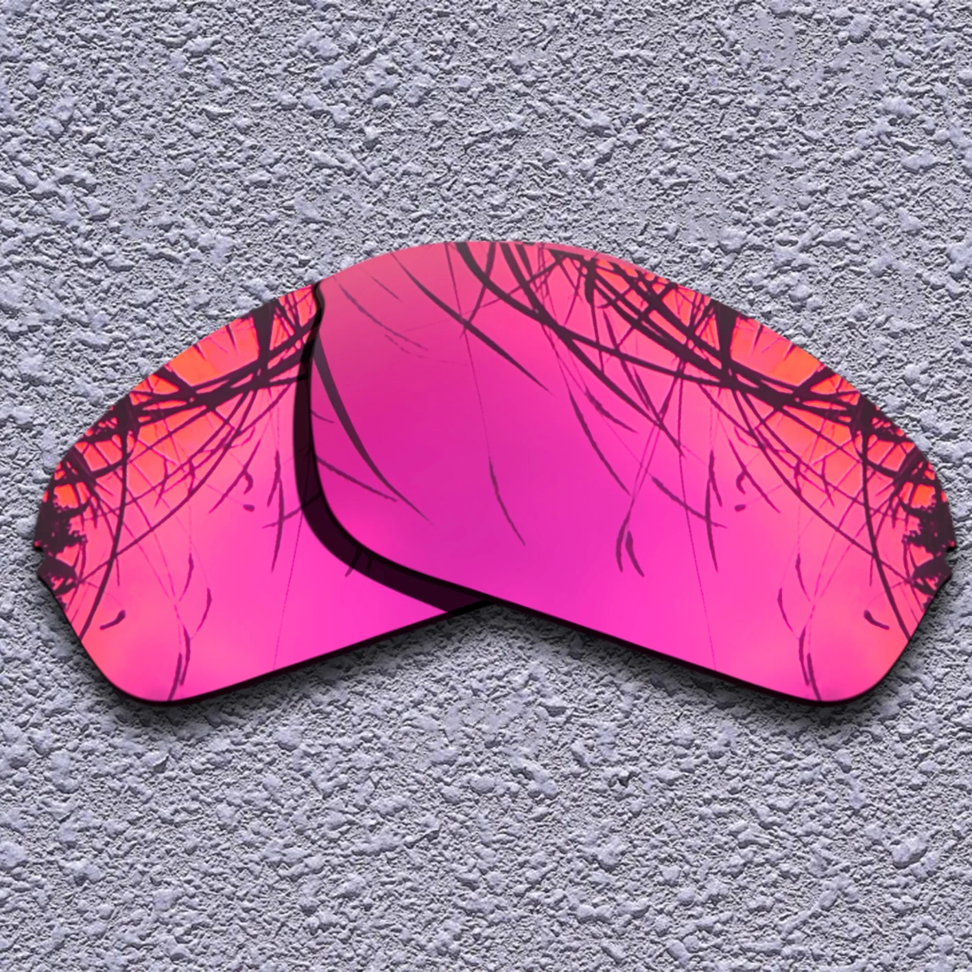 

Purple Red Polarized Replacement Lenses for Half Wire 2.0 Sunglasses