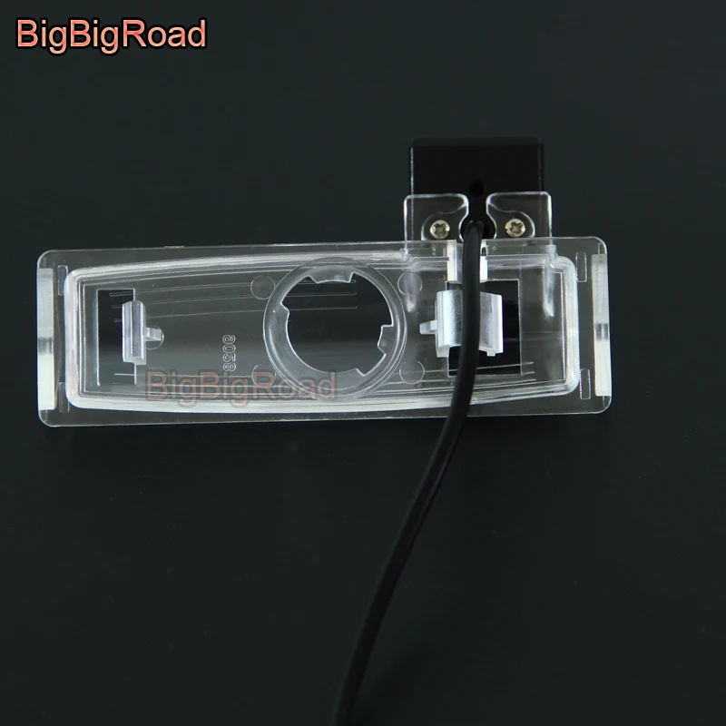 BigBigRoad Per Toyota Yaris Sedan 2007--2013 Ractis / Verso-S / Space Verso Auto Vista Posteriore Retromarcia Backup Telecamera di Parcheggio