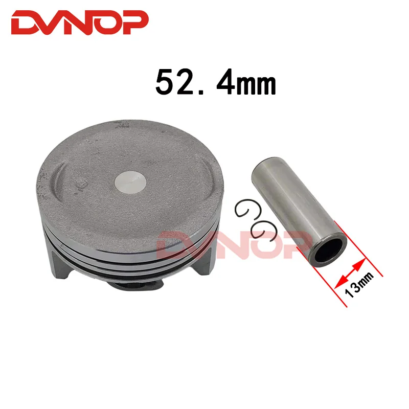 Motorcycle Accessories Set piston and ring ZY125T-13-14 AS125 JYM125T