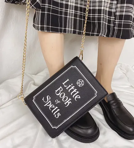 Rolig tecknad leende ansikte axelväska för studenter All-Match broderad laptopväska Moderiktiga storkapacitetsväskor 10 best sales bokformad väska - №7