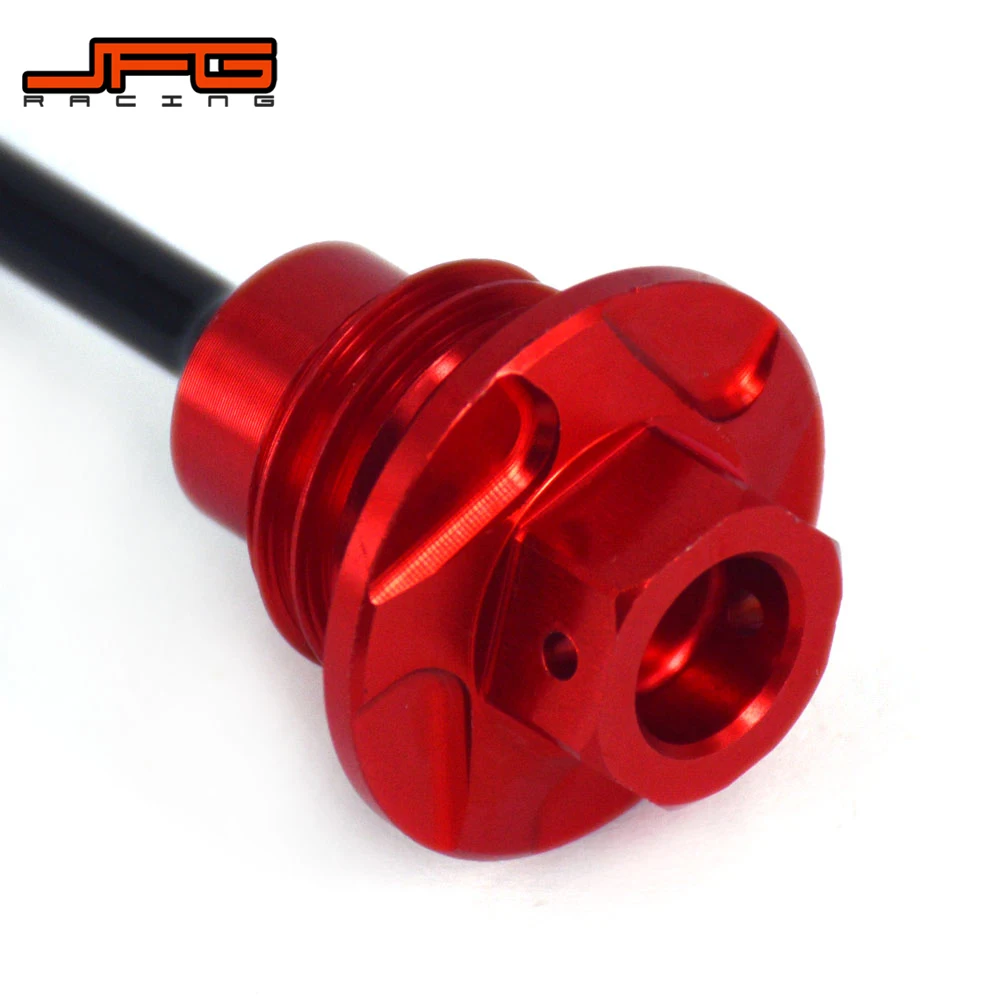 Motorcycle CNC Engine Oil Dipstick Dip Stick Plug For HONDA CRF450 R CRF250R CRF250X CRF 250R 250X 450R 2005-2016 JFG