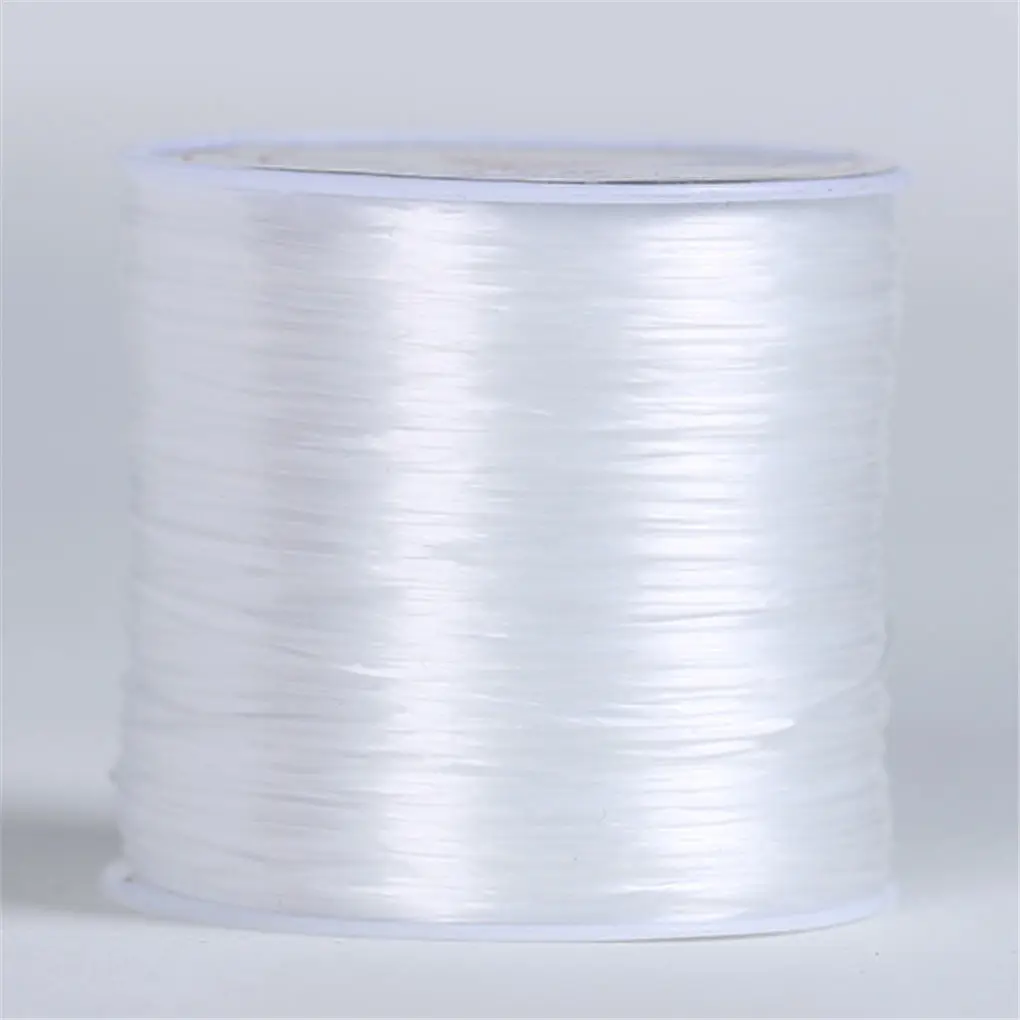 60m/roll Elastic Beading Thread Jewelry Making DIY Beading Cords Wristband Bracelet Necklace Anklet Elastic Thread 6