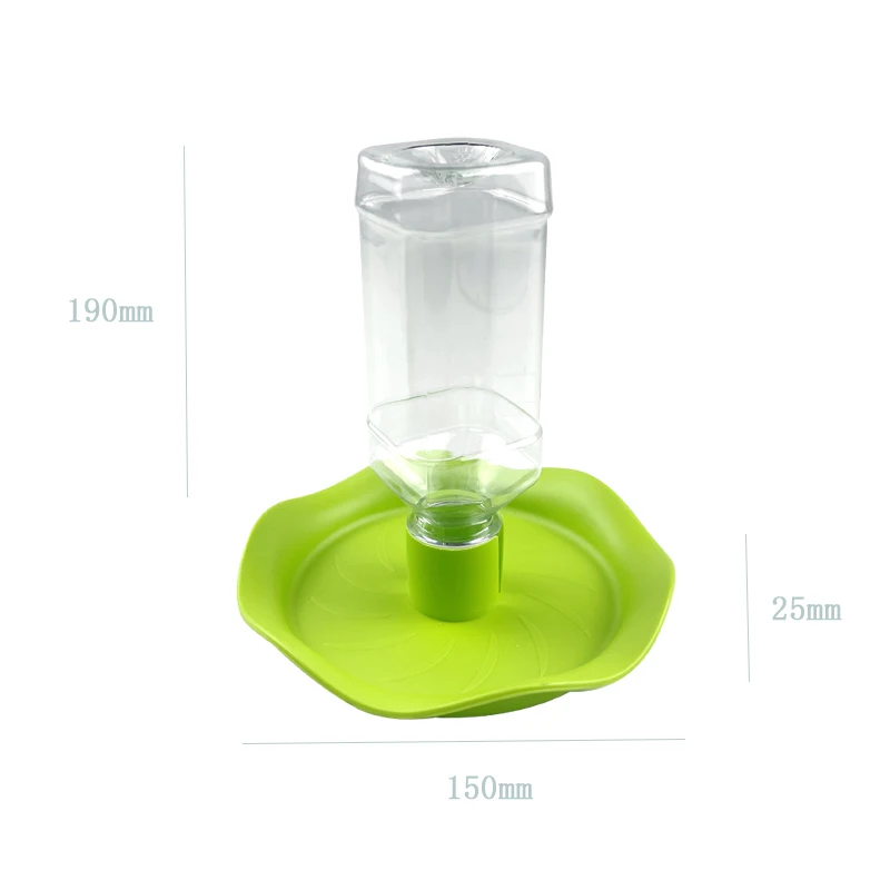 Reptiles Water Drinking Feeder Bowl DIsh Bottle For Lizard Turtle Chameleon Pet  GlassTank