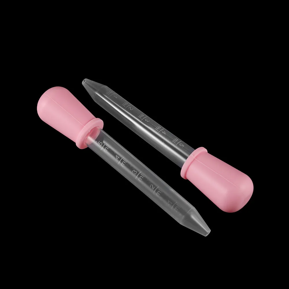 2/5 Stück 5 ml klare Silikon-Tropfer, Messpipette, flüssige Lebensmittel-Tropfer für Epoxidharz, Süßigkeitenformen, Schmuckherstellung, Werkzeuge