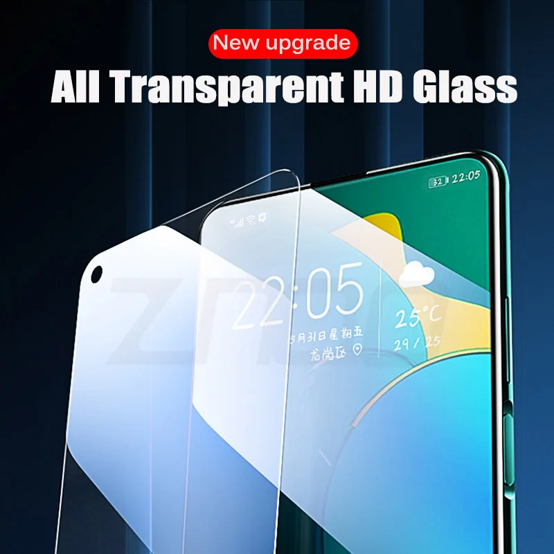 3Pcs Tempered Glass For Huawei Honor 30 30S 20 Pro Screen Protector For Huawei Honor View 30 Pro 10i 20s Lite Protective Glass