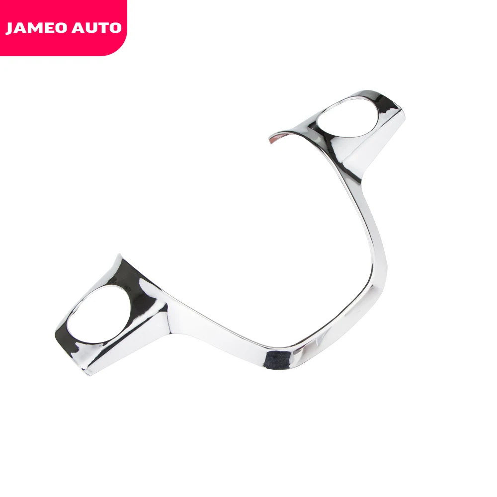 Jameo Auto Car Styling Steering Wheel Trim Cover Sticker Decoration for Ford Grand C-MAX 2011 2012 2013 2014 Accessories