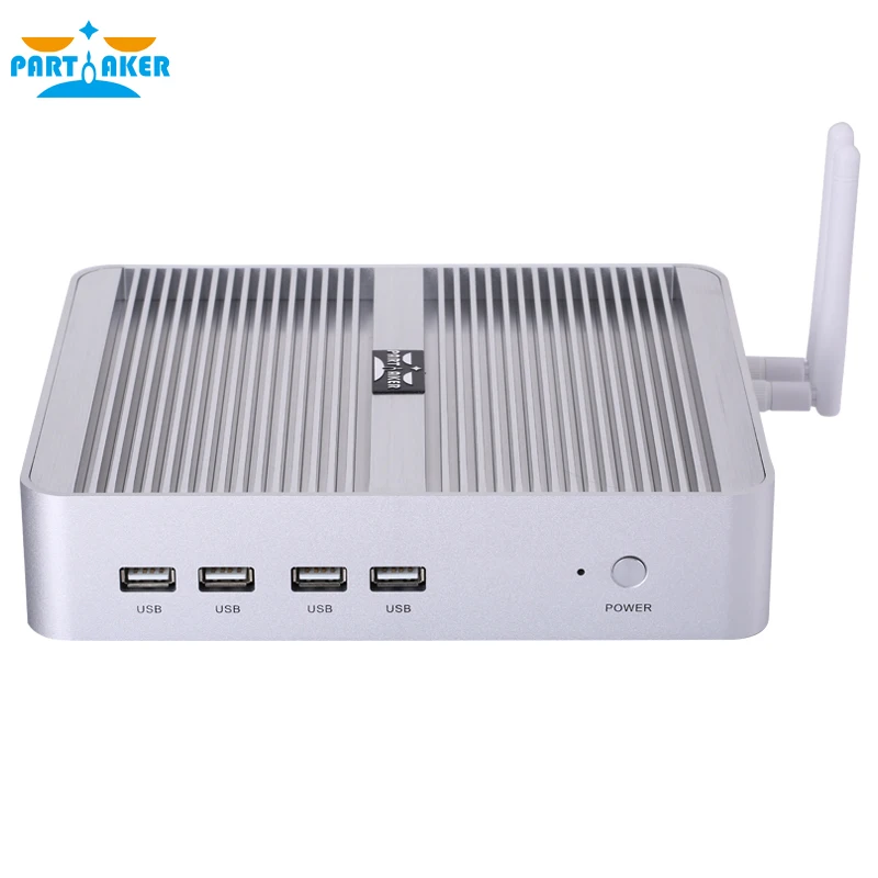 Partaker 12th Gen Mini PC Intel Core i5 1235U Processor Windows 10 VGA HD WIFI DDR4 M.2 2280 NVME Fanless Mini Desktop Computer