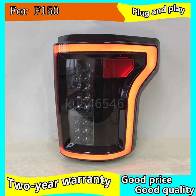 Car Styling Tail Lamp case for Ford Raptor F150 Tail Lights 2015-2017 F-150 Taillights LED taillight Tail Light LED Rear Lamp