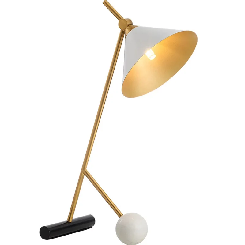 Hongcui Modern Table Lamp Design E27 Reading White Desk Light Home Bedside LED Eye Protection For Children Bedroom Study Office