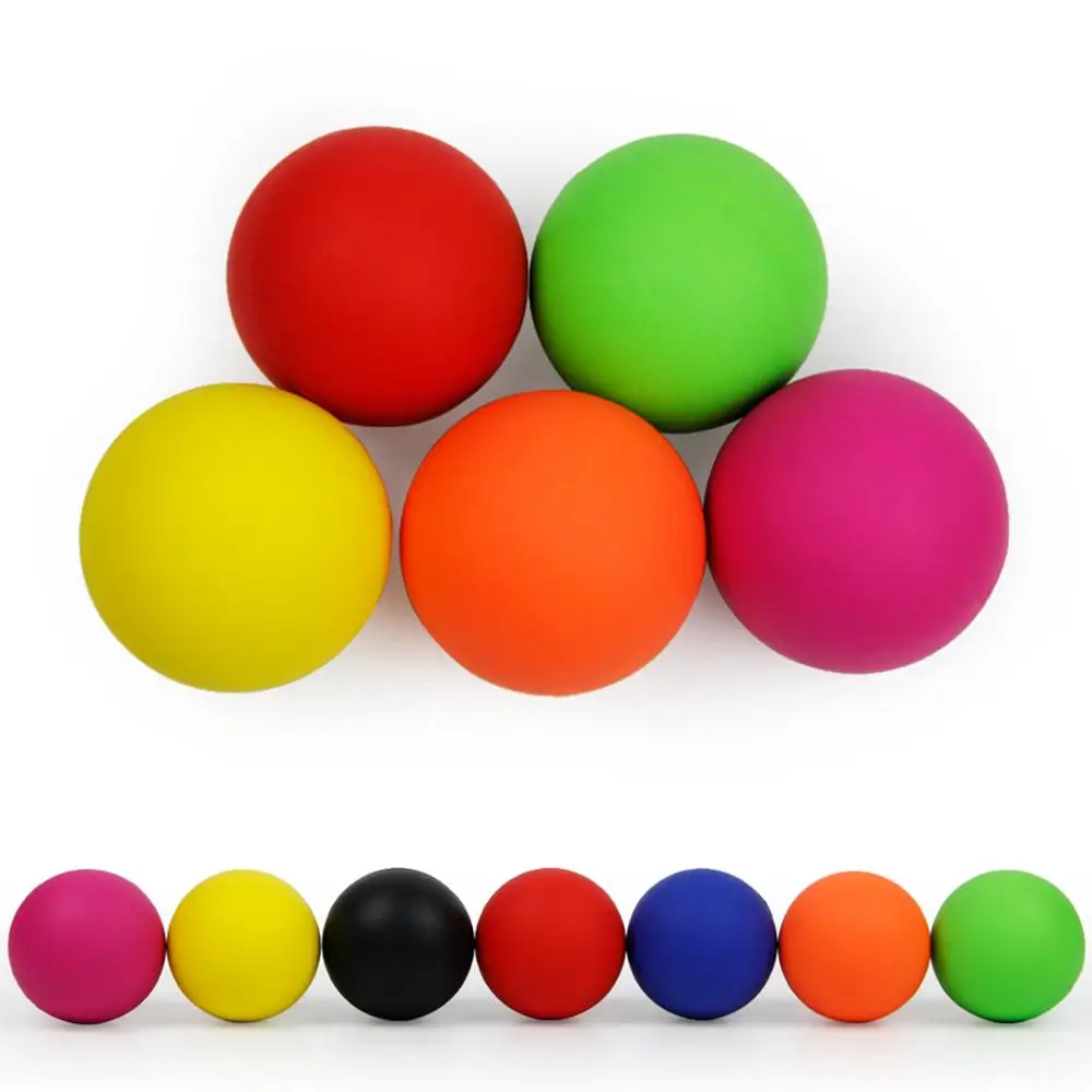 Lacrosse Ball Massage Ball High Density Lightweight Fitness Body Fascia Massage Yoga Exercise Relieve Pain Myofascial