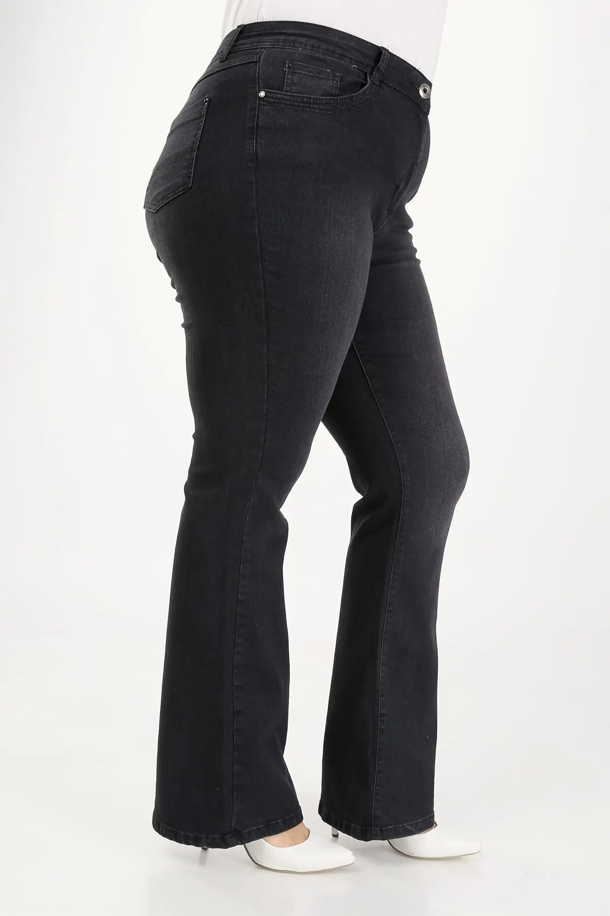 Lycra in Large Size Jeans Pants