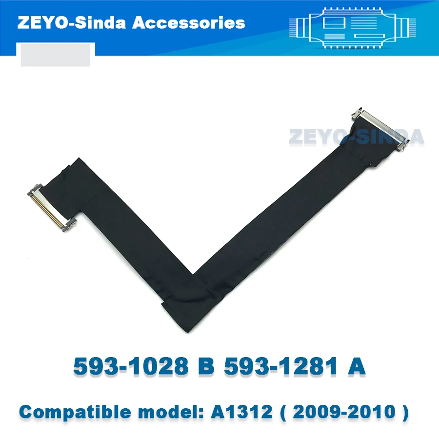 New LCD LED LVDS Screen Display Video Flex Cable 593-1281 A 593-1028 For iMac 27