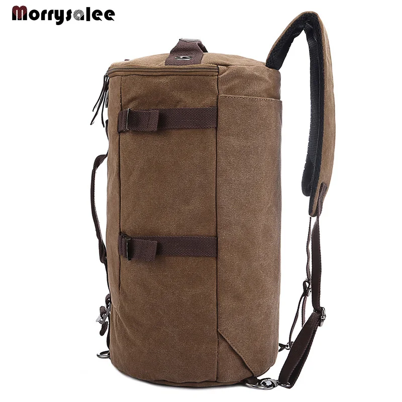 Sac à dos en toile pour homme, grande capacité, sac de voyage, sac d\'alpinisme, haute qualité, 2 tailles