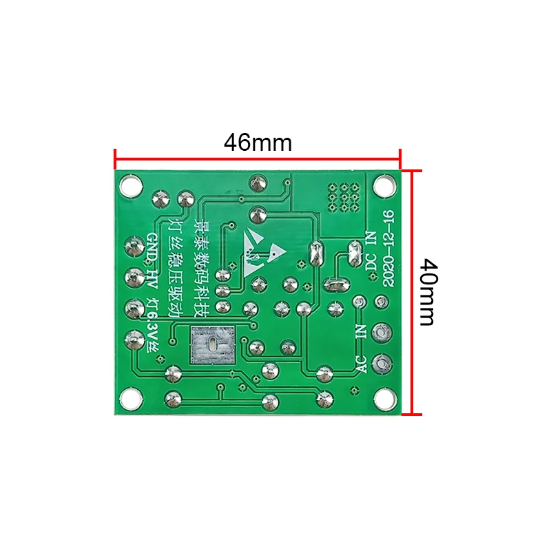 GHXAMP 6E1 6E2 Tube Preamplifier Amplifier Boost Voltage Board Glow Tube Adjustable DC150-280V/15ma DC6.3V/1500ma Output