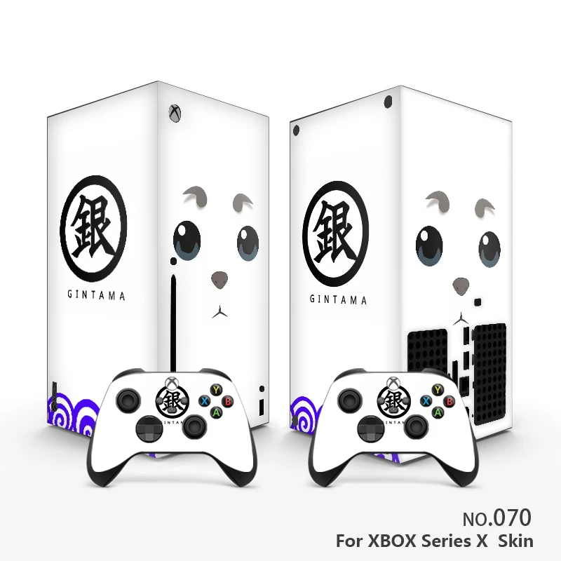 Cover decalcomania adesivo Skin stile Yin per Console Xbox serie X e 2 controller adesivo Skin Xbox serie X Viny 1