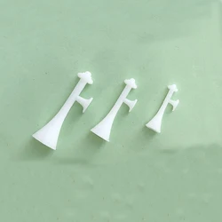 Plastic Assembly Simulation Horn 25x8x9mm 20x6x7mm 15x5x6mm Miniature Speaker Micro Loudspeaker for RC Boats Accessories