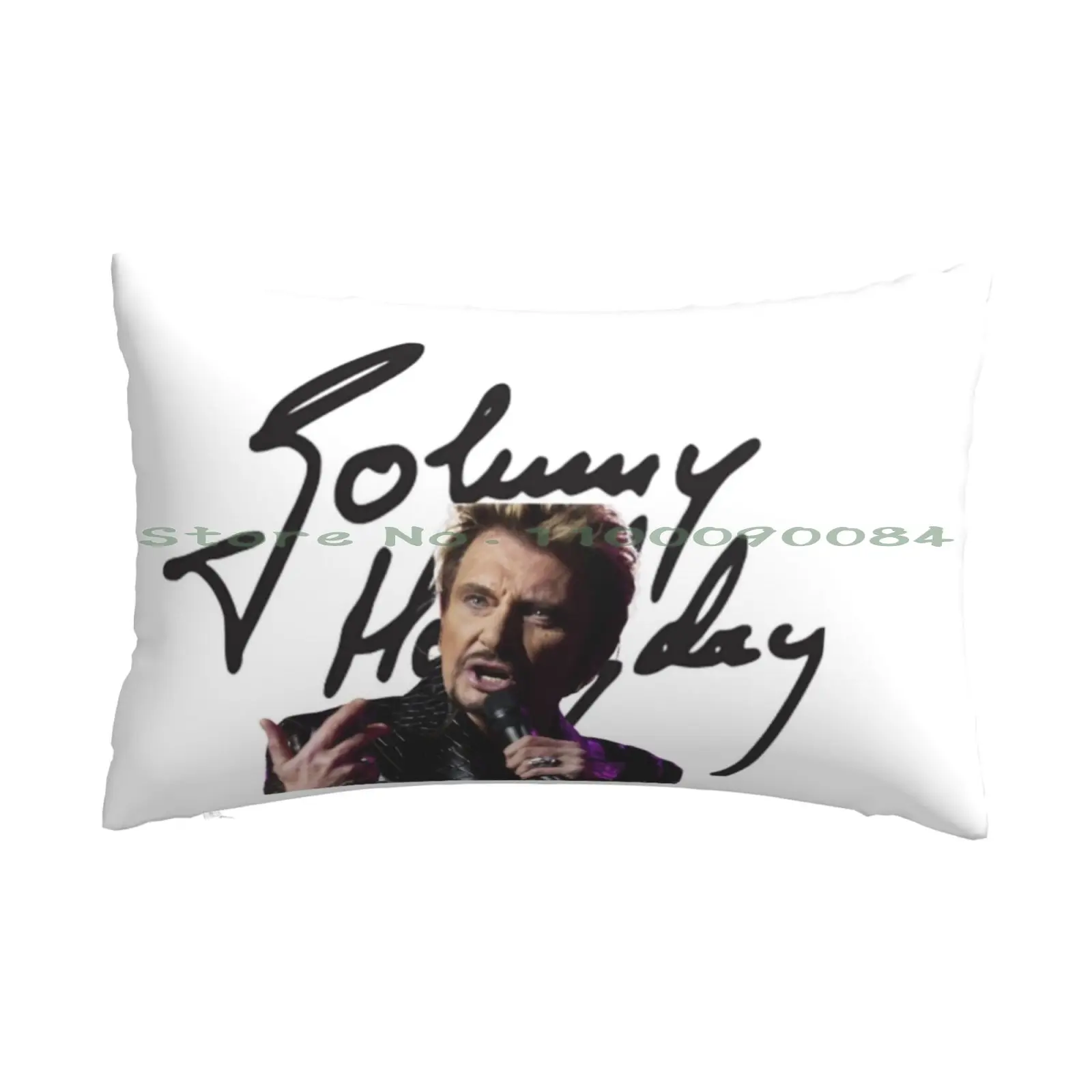 Johnny Hallyday Pillow Case 20x30 50*75 Sofa Bedroom Ellie Joel Game The Last Of Us Part 2 Zombies Psn Space Long Rectangle