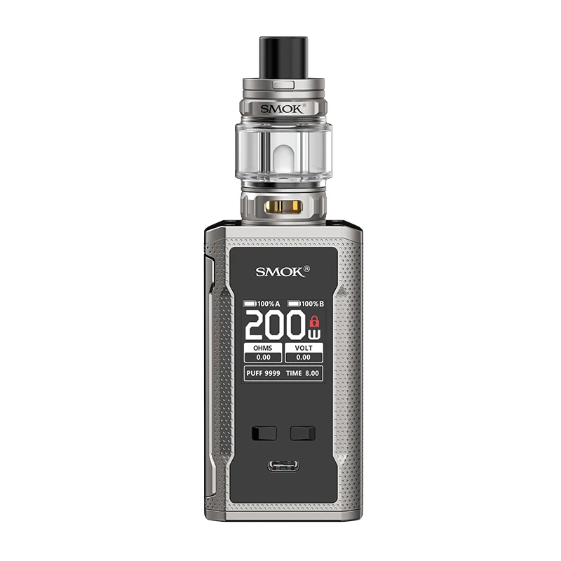 Oryginalny zestaw SMOK R-KISS 2 200 W Box MOD Vape R Kiss 2 z 6,5 ml TFV18 Mini Tank Atomizer Elektroniczny waporyzator do papierosów
