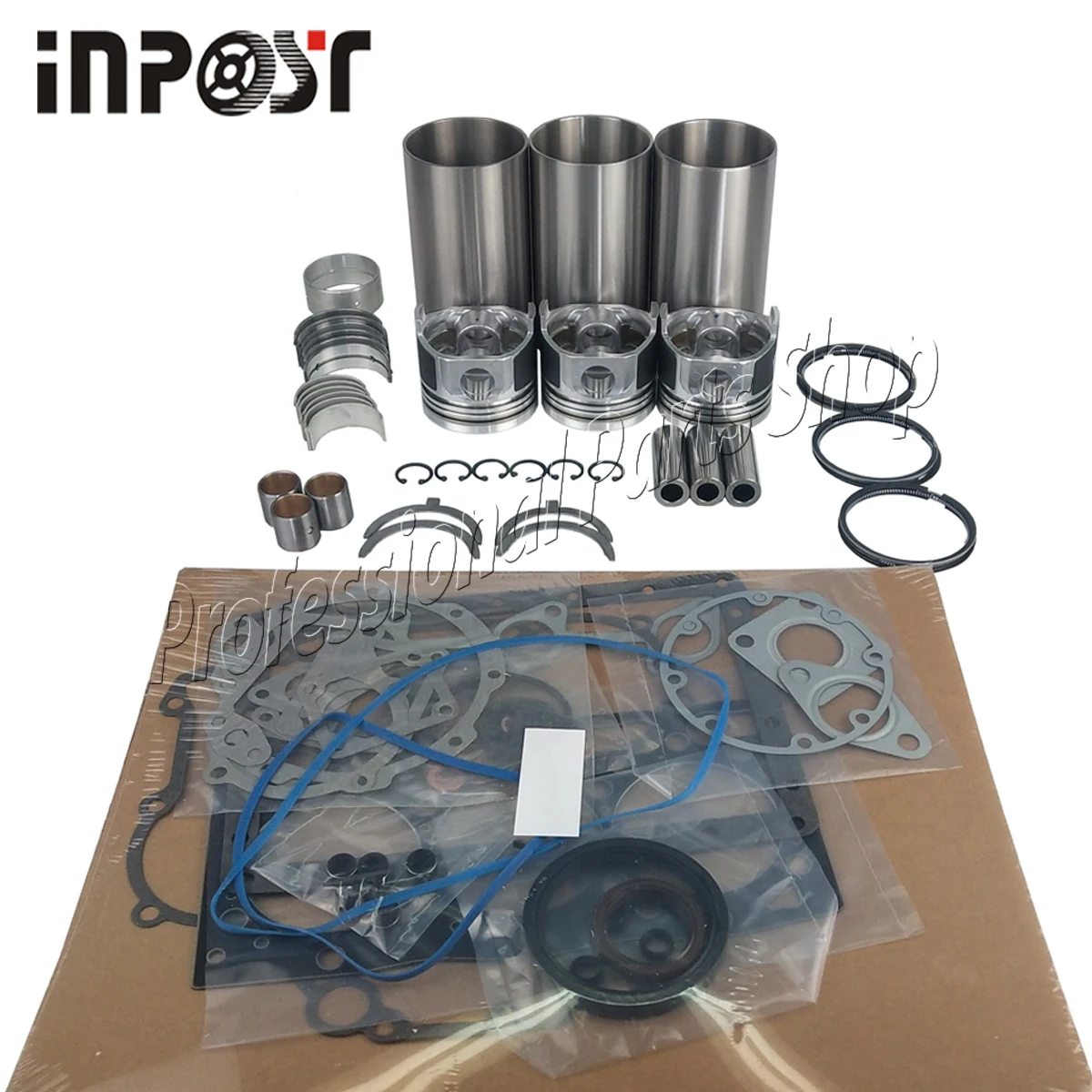 

New D1100 Overhaul Rebuild Kit STD for Kubota Compact Utility Tractor L225