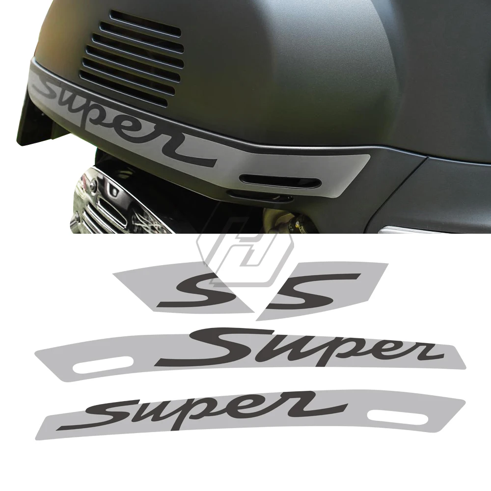 For Vespa GTS 300 GTS300 Sport Super Sticker Motorcycle Side Decal