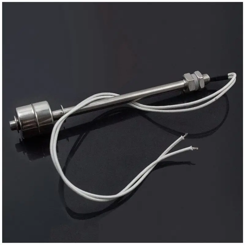 1PCS 150mm Stainless Steel Float Switch Tank Liquid Water Level Sensor 220V