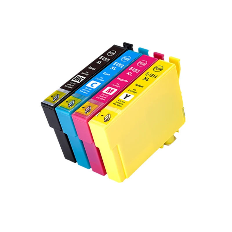 Compatible Ink Cartridges for EPSON 18XL T1811 T1814 XP312 XP205 XP225 XP212 XP215 XP302 XP412 XP402 XP415 Printer