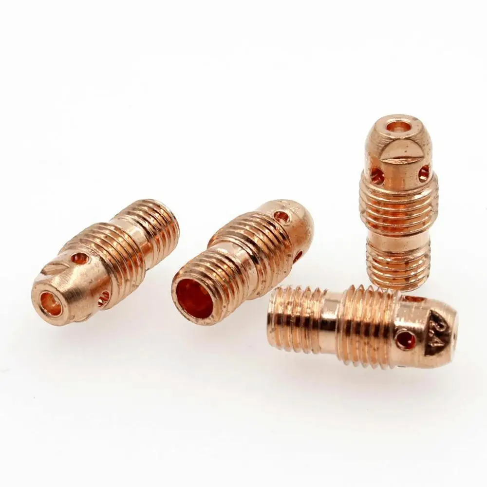 10pcs 13N27 2.0 มม.5/64 "COLLET Body Electrodes Fit WP-9 20 ไฟฉายเชื่อม TIG