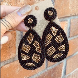 Aretes Bohemian Drop earrings Ethnic Jewelry Handmade Woven Earrings Earrings Female Earrings Beaded Pendant Wedding Party Gifts