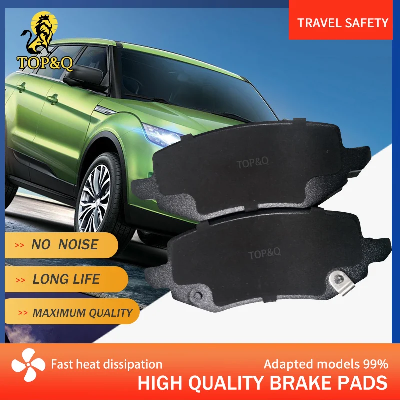 

Fit For Great Wall pao Cannon China Ceramic Car brake pad Rear BRAKE PADS A set of four pcs no noise