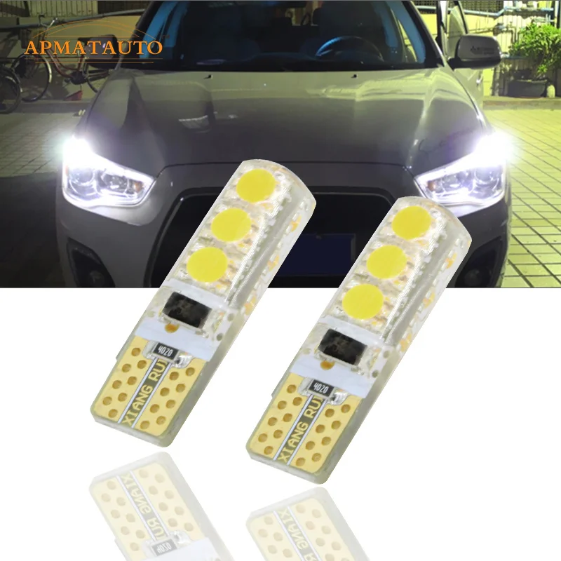 2 x T10 T16  W5W 12V LED Clearance Light Marker Lamp Bulb Source   For Mitsubishi Lioncel Lancer EX Outlander Pajero