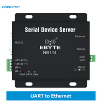 UART RS485/RS232/RS422 to Ehernet Modem NB114 DNS MQTT TCP UDP ModBus Gateway Long Distance Fixed Wireless Serial Device Server
