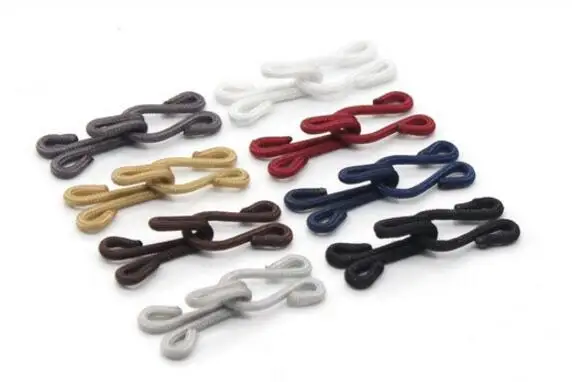 10Sets 38mm Fabric Covered Hook And Eye Bra Fasteners Sew On Fur Coat coat hook fasteners