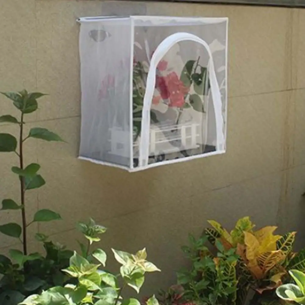 Insect Mesh Cage Butterfly Habitat Critter Observation Box Caterpillar Enclosure Double Zipper Insect Cage Insect Terrarium