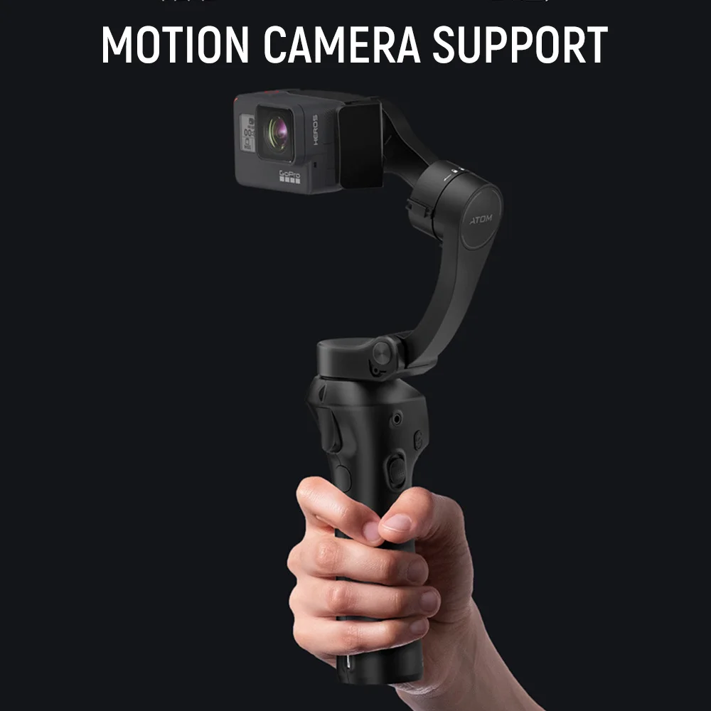 3-х осевой ручной шарнирный стабилизатор для камеры GoPro телефон слежение за лицом Активный Трек w/фокус Pull & Zoom для iPhone Huawei Xiaomi экшн-камеры