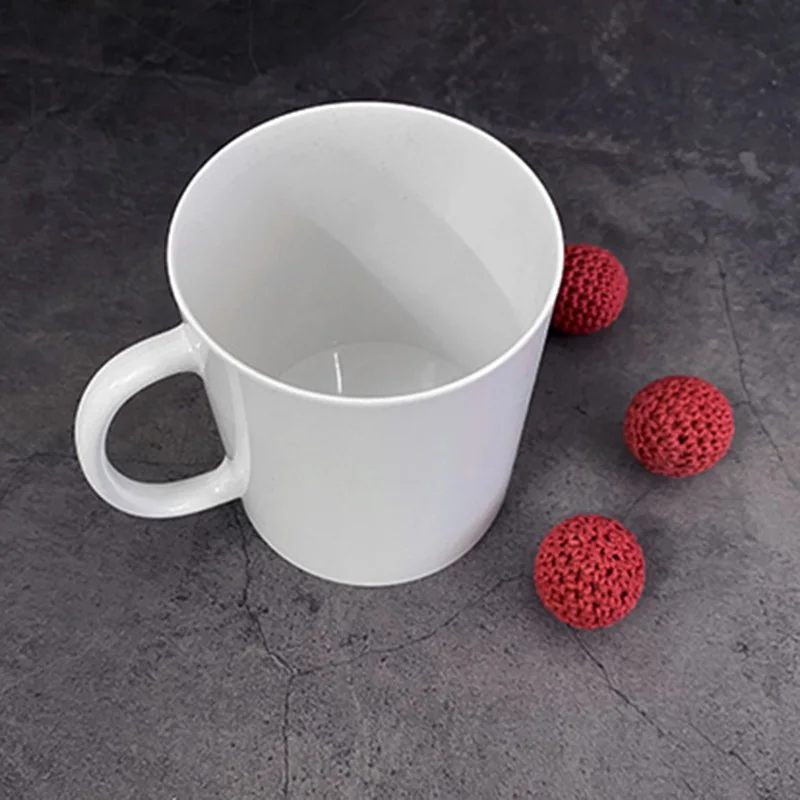 Chop Mug by Oliver Magic Tricks Balls Appearing Vanishing Magician  Toys Close Up Magia Gimmick Easy To Do