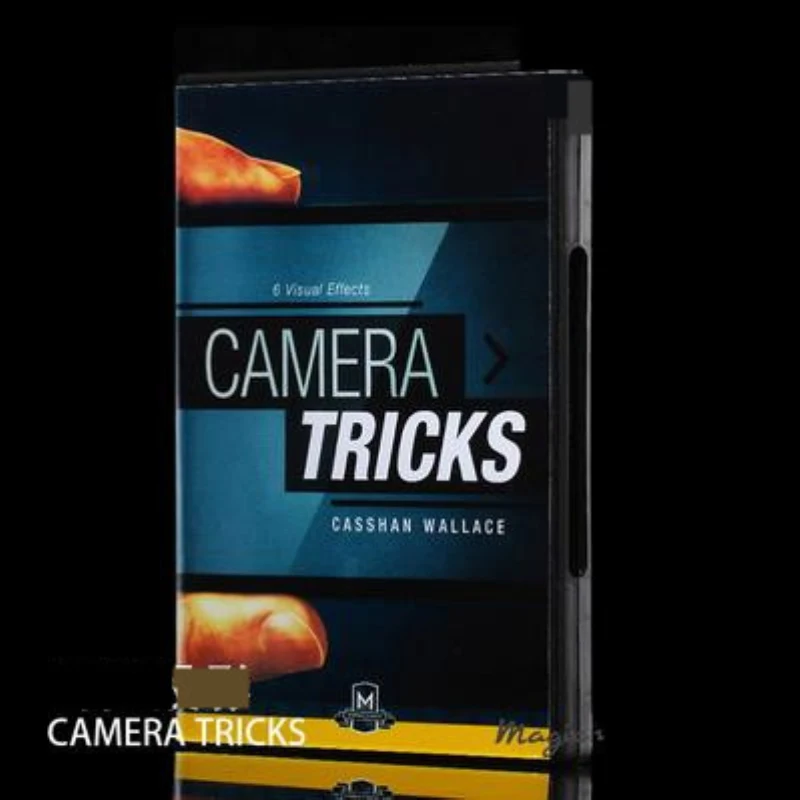 Camera Tricks by Casshan Wallace (DVD and Gimmicks),Stage Magic,Close up,Card Magic,Fun,Illusion,Mentalism,Comedy,Magia Toys