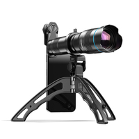 APEXEL Telephoto Lens Series HD 36X 60X Phone Camera Zoom Monocular Telescope Lenses + SelfieTripod With Remote For Smartphones