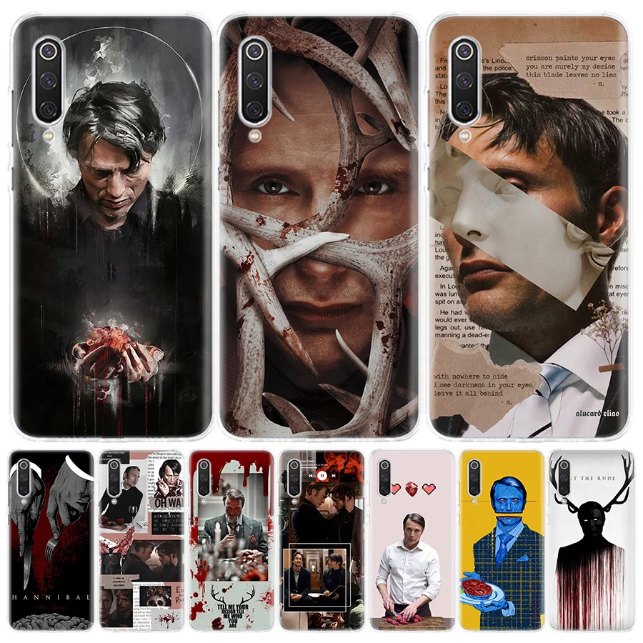 Hannibal Movie Silicon Call Phone Case For Xiaomi Redmi Note 13 12 12S 11 11S 10 10S 11T 11E Pro Plus 9 9S 9T 8 8T 7 Cover Call 