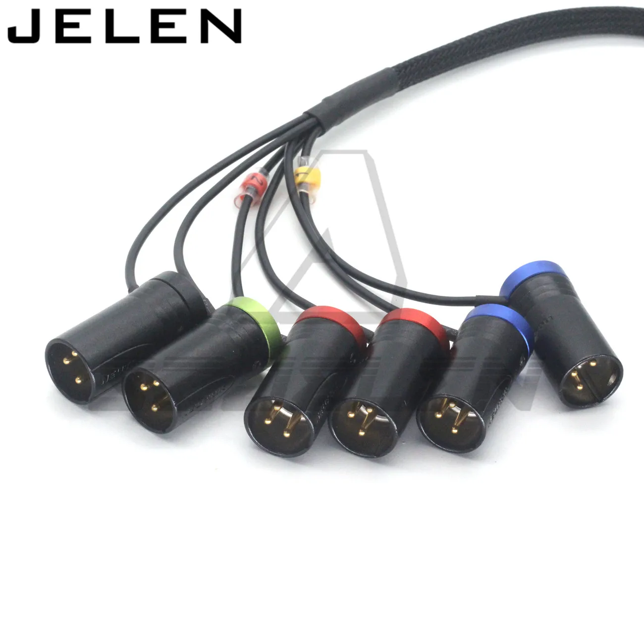 Six in one Low-Profile XLR NEUTRIK 3pin XLR male to 3pin XLR female for sound devices  664  688 Audio Line