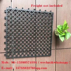 DIY outdoor floor bottom support floor mesh wood plastic floor connection accessories plastic wood floor mesh can be customized