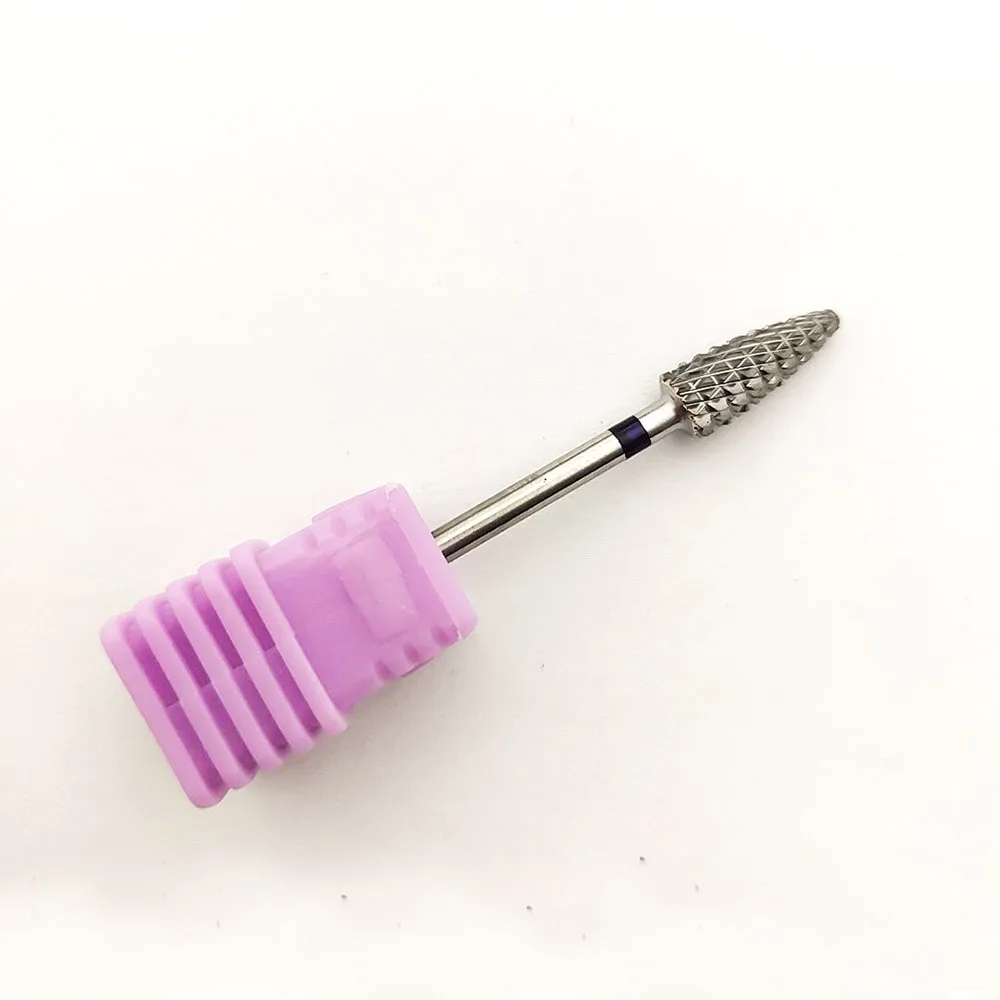 Tungsten Carbide Nail Drill Bit Milling Cutter Eletric Manicure Machine Equipment Cuticle Clean Burr Pedicure Accessories Tools