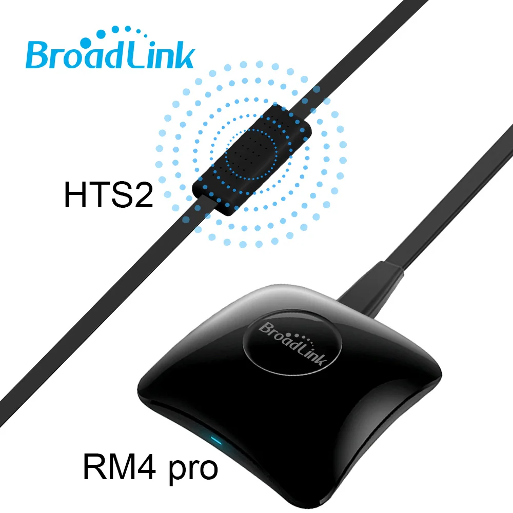 

Original Broadlink RM4 Pro Smart IR Wifi RF Switch RM4Mini Universal Remote Control HTS2 Sensor Work Alexa Google Home Assistant