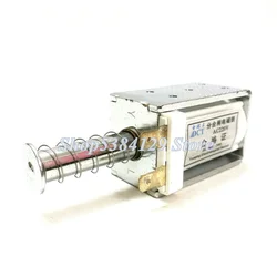 Electromagnet push-pull long stroke 35mm impact type Through DC DC12V24V220V automatic reset